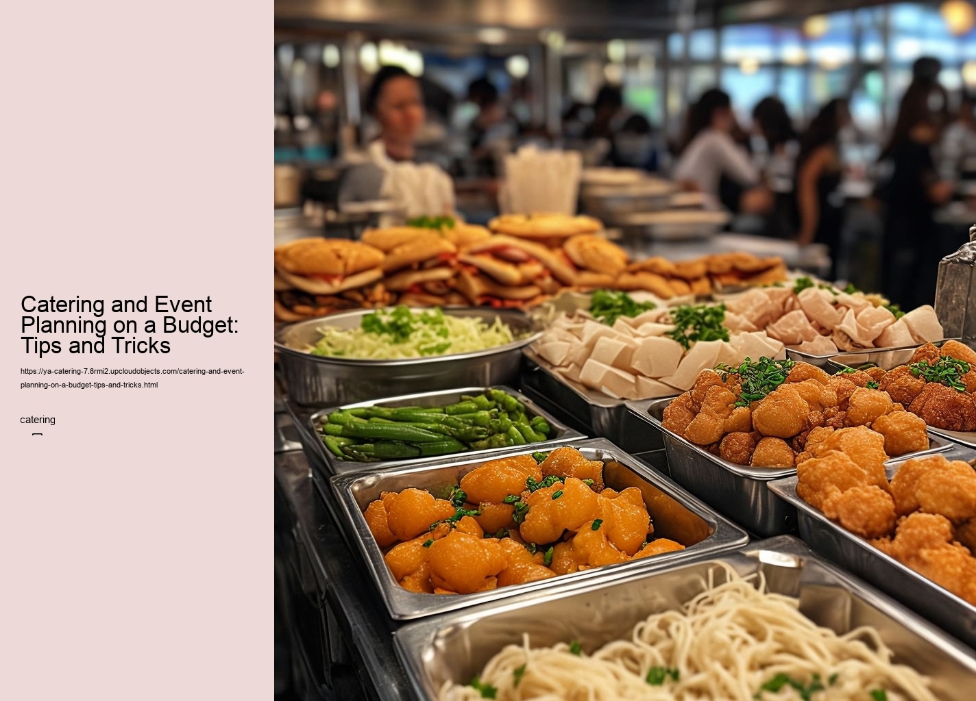 Catering and Event Planning on a Budget: Tips and Tricks